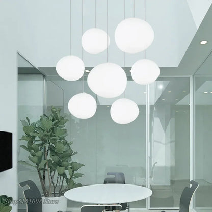 Decorbites™ Gregg Glass Pendelleuchte von Foscarini: Moderne italienische LED-Hängeleuchte für Esszimmer, Küche, Loft