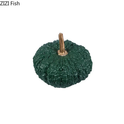 DecorBites™ Gold Pumpkin Resin Sculpture Ornaments Home Decor-Artistic Room Aesthetics