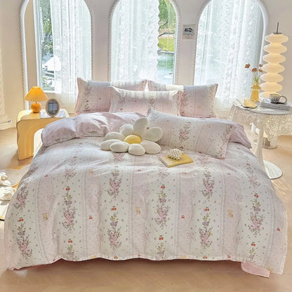 Decorbites™ Baumwoll-Bettwäsche-Set mit Druck für süßen, gemütlichen Schlaf