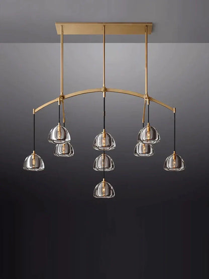 DecorBites™ K9 Crystal Chandelier Lighting for Dinning Room & Corridor