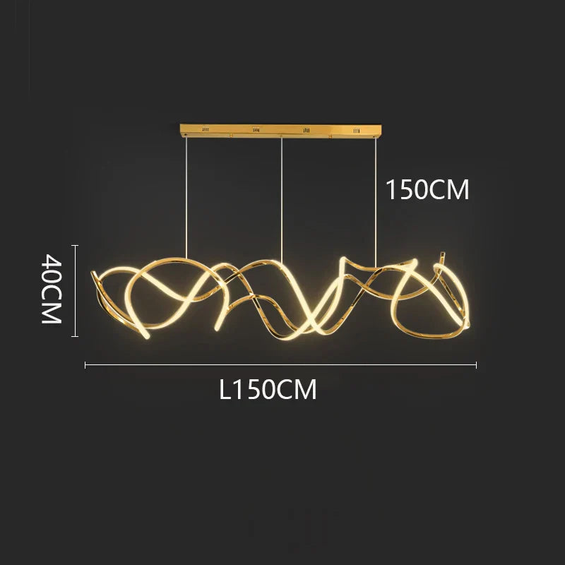 Sleek LED Pendant Lamp