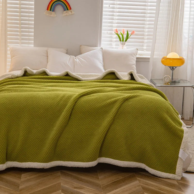 Decorbites™ Hochdichte Plüsch-Doppel-Lagen-Decke - Multifunktional und gemütliche Wärme