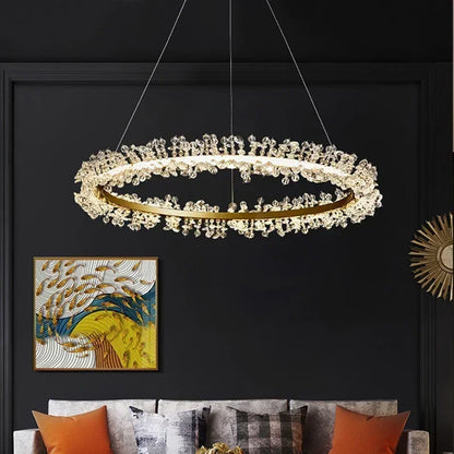 Decorbites™ Kristallanhänger-Lüster Moderne Luxus-Innenraumdekoration Beleuchtung