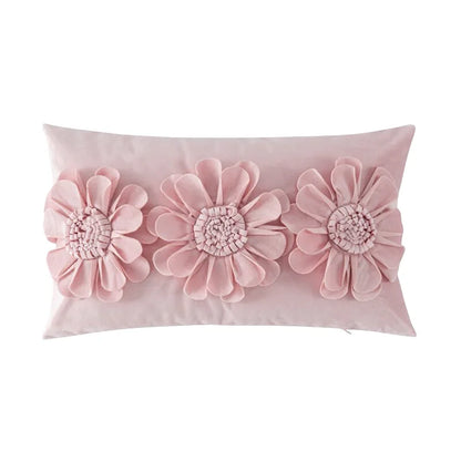 Decorbites™ Daisy Sonnenblume Plüsch-Kissenbezug 3D Blumen Samt Kissenbezug Heimdekoration