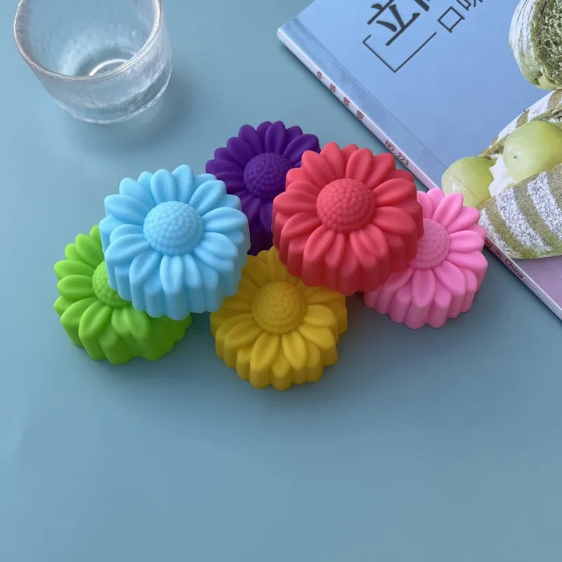 Decorbites™ Little Daisy Silikon-Kuchenform-Set - 20 Stk., Antihaft & Hitzebeständig