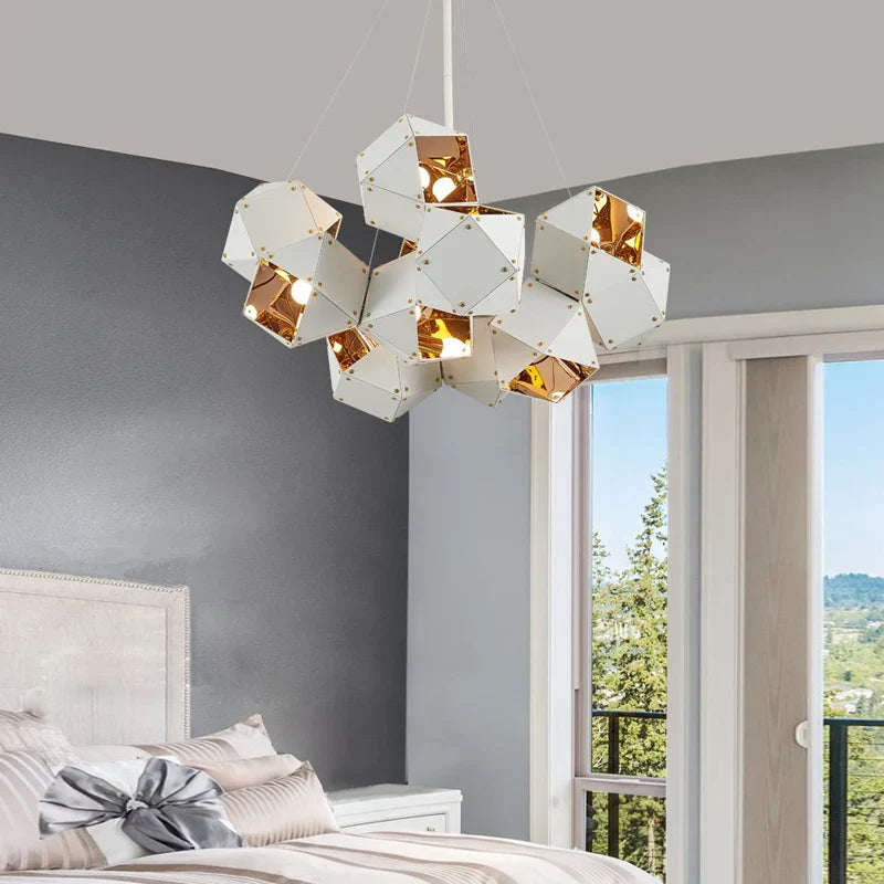 Decorbites™ Würfel-LED-Hängeleuchte: Art-Deco-Hängelampe für All-Match-Stil