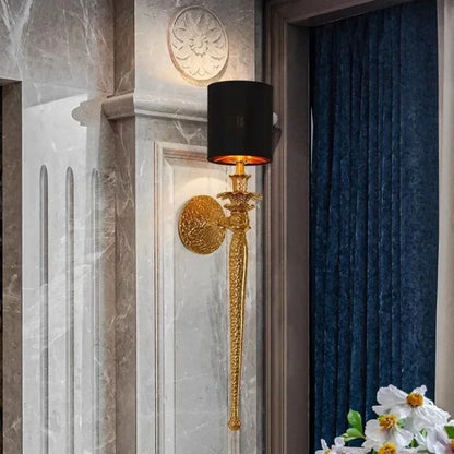 Decorbites™ Kupfer-Wandlampe für luxuriöses Wohnzimmer-TV-Hintergrund, Schlafzimmer, Treppenhaus LED-Beleuchtung