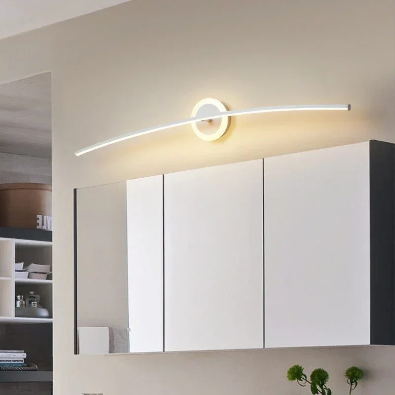Decorbites™ LED Wandlampen: Moderne Eisenbacklackierungs-Handwerksleuchte für Badezimmer, Schlafzimmer und Wohnzimmer