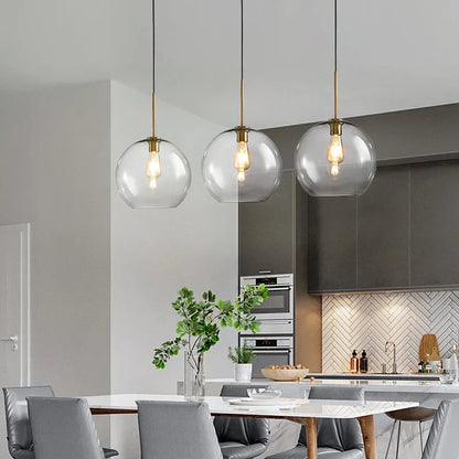 Decorbites™ Industrielles Loft-Glas-Hängeleuchte für Küchen- und Restaurantdekoration