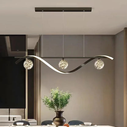 Decorbites™ Glasball-LED-Hängelampe für modernes Wohn- und Esszimmer