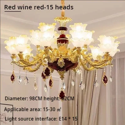 Decorbites™ Elegante Kristall-Leuchter Beleuchtung für Wohnzimmer und Schlafzimmer