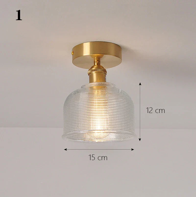 Decorbites™ Glas-Schirm-Hängeleuchte für Küchen-Gang-Schlafzimmer LED-Leuchten-Armaturen