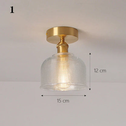 Decorbites™ Glas-Schirm-Hängeleuchte für Küchen-Gang-Schlafzimmer LED-Leuchten-Armaturen