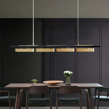 DecorBites™ LED Strip Pendant Lights for Modern Minimalist Home Decor