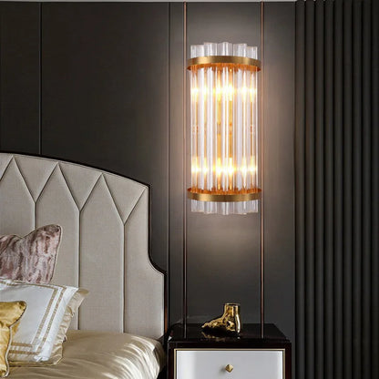 Decorbites™ Kristall-Luxus-Wandleuchte für modernes Schlafzimmer, Wohnzimmer, Treppenhaus – LED-Innenbeleuchtung