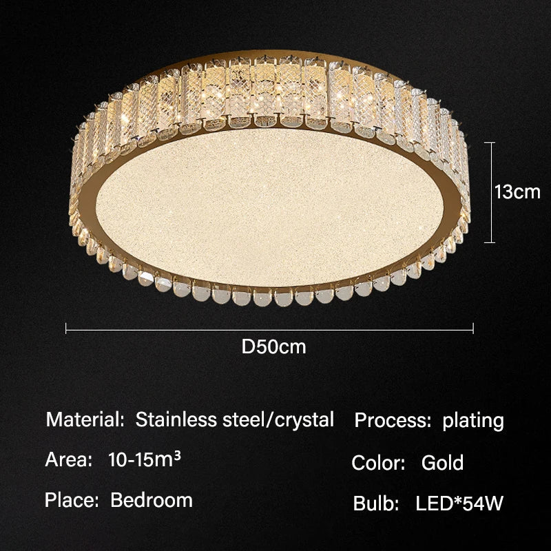 Decorbites™ Crystal-LED-Deckenleuchten: Moderne Beleuchtungseinrichtung für Zuhause im Wohnzimmer, Esszimmer, Küche, Schlafzimmer