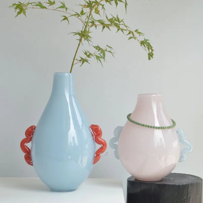 Decorbites™ Glas Geometrische Blumenvasen Wohnraumausstattung Kunstflasche Blumenarrangement Zubehör