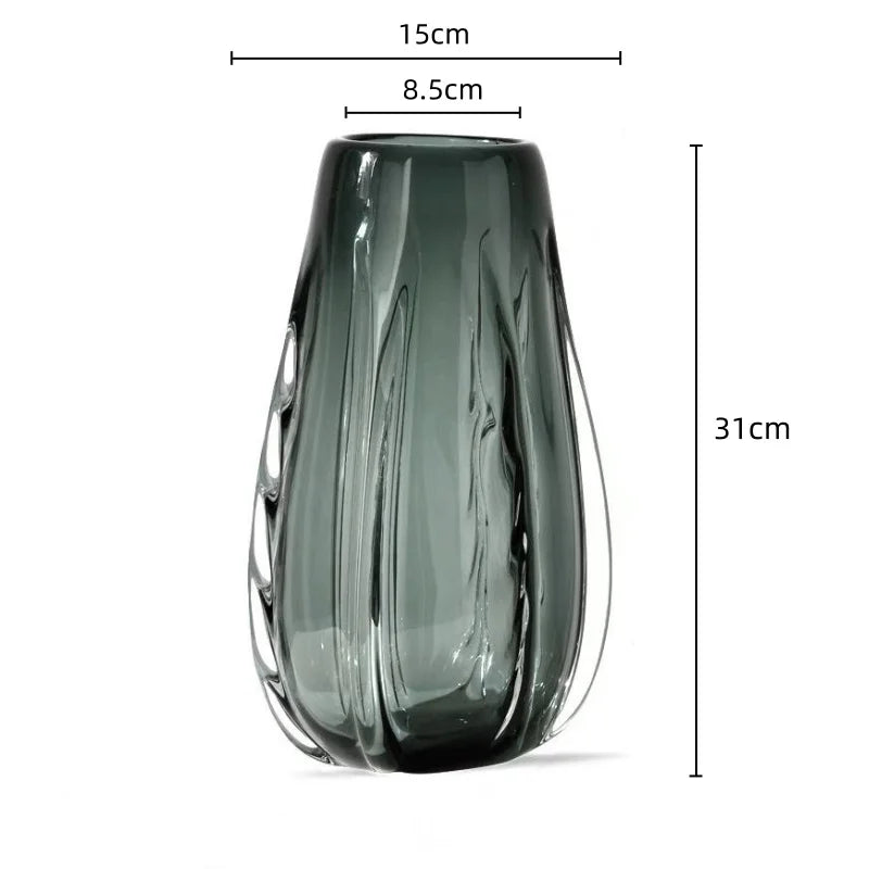 Decorbites™ Kristallvase: Elegante Glasblumentopf für Heimdekoration und Terrarienarrangement