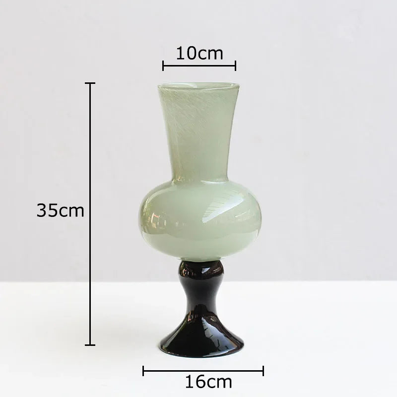 Glass Goblet Desk Vase