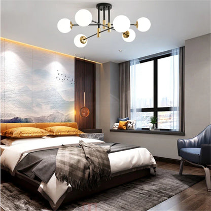 Decorbites™ Glasball-LED-Kronleuchter für moderne Beleuchtung im Wohnzimmer und in der Küche