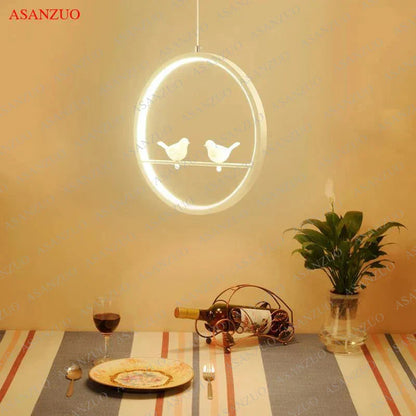 DecorBites™ Bird Chandelier Nordic LED Pendant Light for Vintage Modern Home Decor