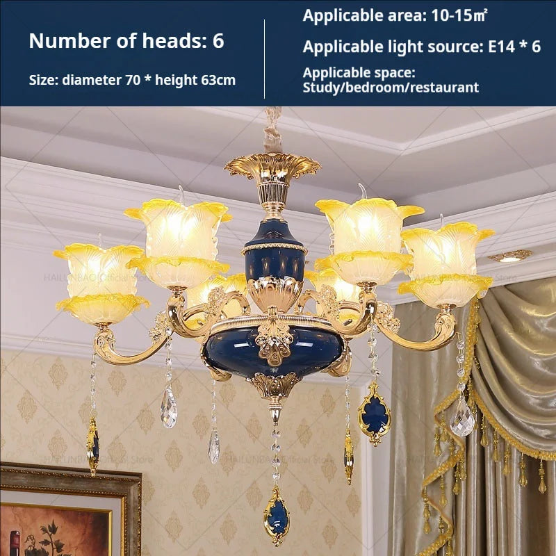 Decorbites™ Elegante Kristall-Leuchter Beleuchtung für Wohnzimmer und Schlafzimmer