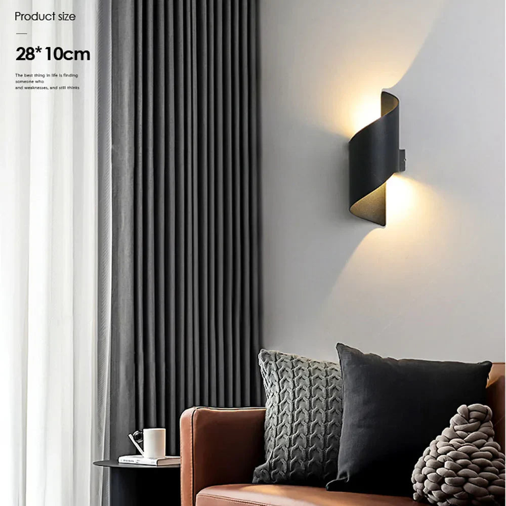 Decorbites™ LED-Acrylic-Wandlampenschirm für Schlafzimmer Wohnzimmer Heimdekoration