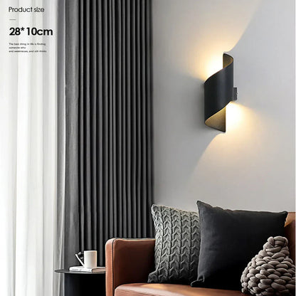 Decorbites™ LED-Acrylic-Wandlampenschirm für Schlafzimmer Wohnzimmer Heimdekoration