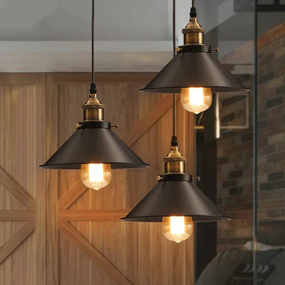Decorbites™ Industrielle Retro-LED-Hängeleuchter-Pendant-Lampe für Heim-Esszimmer, Bar und Restaurant-Dekoration