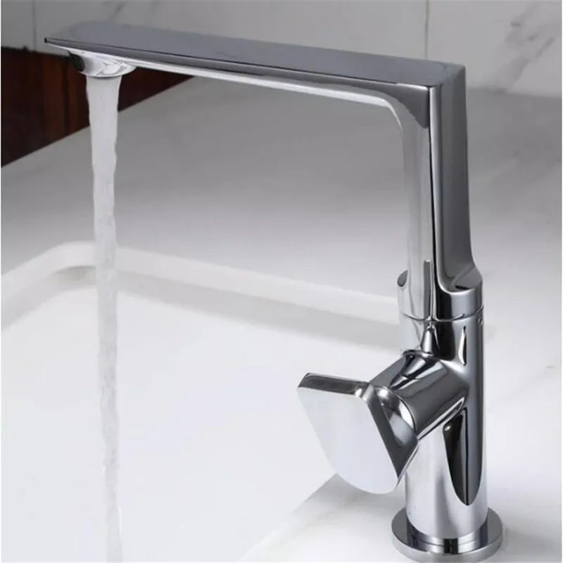 Gold Brass Mixer Faucet