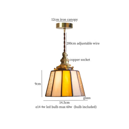 Decorbites™ Japanisches Vintage-LED-Glas-Pendant-Licht für die Hausdekoration