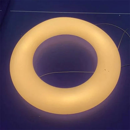 Decorbites™ Wolken-Hängeleuchte: Nordisch-minimalistischer Donut-Kronleuchter für Wohnzimmer & Kinderzimmer