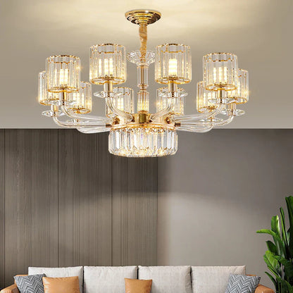 Decorbites™ Kristallglas-Hängeleuchte: Modernes europäisches Luxus für Wohnzimmer, Esszimmer, Schlafzimmer