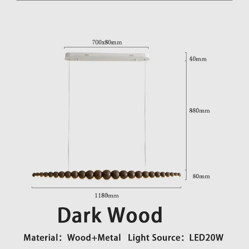 Decorbites™ LED-Linearsleuchten für Küche, Esszimmer, Wohnzimmer und Büro