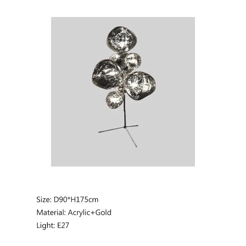 Decorbites™ LED-Lavalampe für den Boden im nordischen Minimalismus-Stil Innenbeleuchtung für Raum und Schlafzimmer Stehlampe