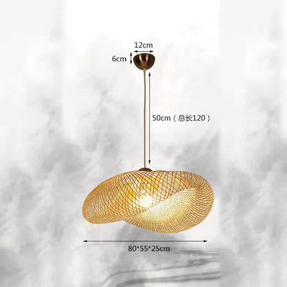 Decorbites™ Bambus-Leuchter: Handgefertigte LED-Hängeleuchte für Wohn- und Esszimmer.withOpacity