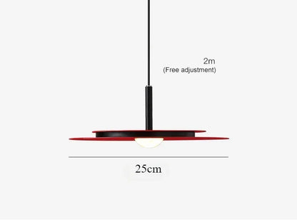 Decorbites™ Fliegende Untertasse LED-Kronleuchter: Nordisch Modern Dekorative Beleuchtungslampe für Küche und Schlafzimmer