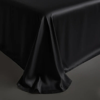 Decorbites™ Eukalyptusfaser-Dunkelgraues Bettwäsche-Set: Weiches, seidenweiches Daunendeckelbezug, Bettlaken, Kissenbezüge