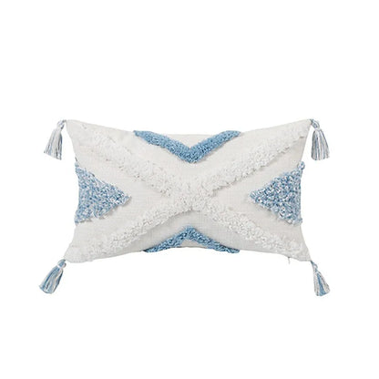 DecorBites™ Geometric Tassel Tufted Pillow Covers for Home Decoration