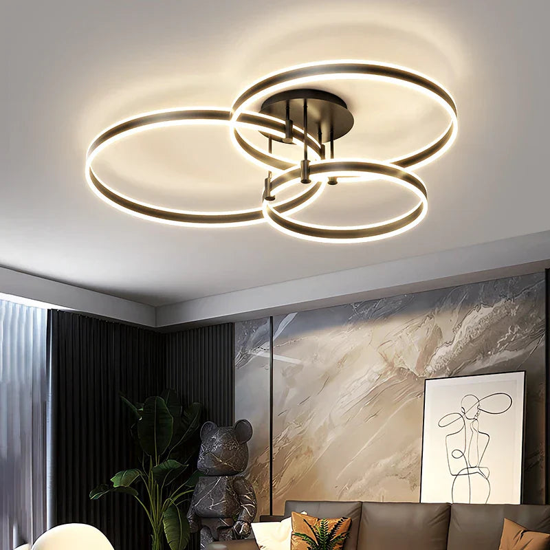 Decorbites™ LED-Acrylichtleuchter Auf/Ab-Lichter Kronleuchter für Wohnzimmer Schlafzimmer Heimdekoration