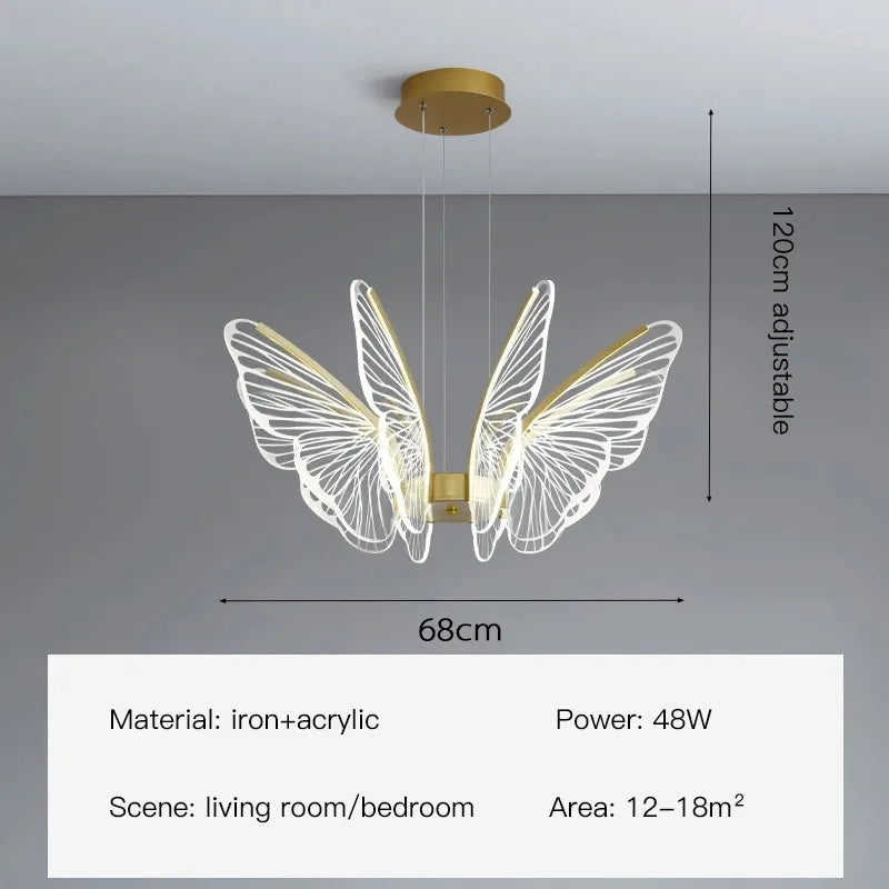 Decorbites™ LED-Schmetterlings-Lüster: Moderne Leuchten für die Einrichtung des Zuhauses