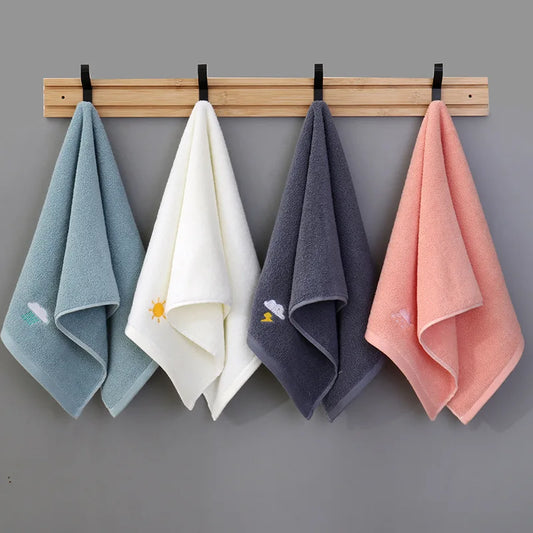 Decorbites™ Kinder-Wetter-Stickerei Baumwoll-Frottee-Handtuch - Hochwertiges Turban für Gesicht und Haar