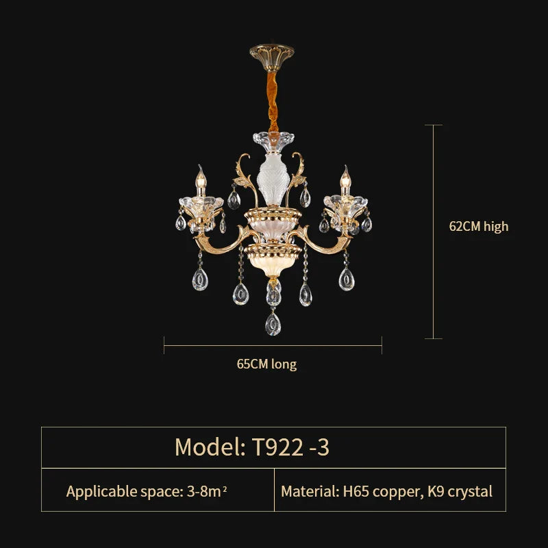 Decorbites™ Elegante Kristall-Leuchter für Wohnzimmer, Esszimmer und Schlafzimmer
