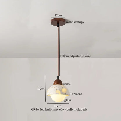 Decorbites™ Eisen-Marmor LED-Pendelleuchte Moderne Hängelampe Innenraumdekoration