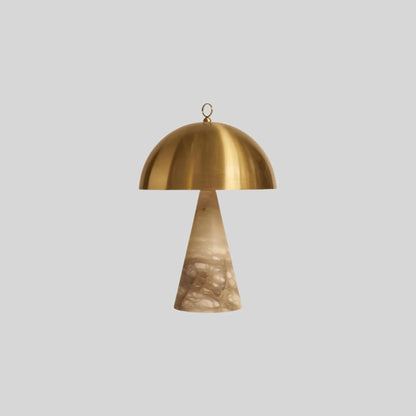 Decorbites™ Elegante Natürliche Marmor-Tischlampen mit Kupfersteinbasis
