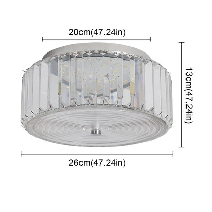 DecorBites™ Crystal LED Ceiling Chandelier Light Circle Design Indoor Lighting