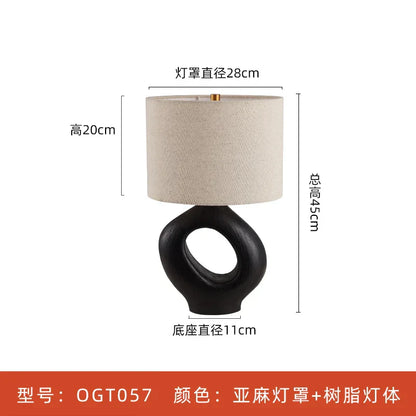 Decorbites™ Japanisches Wabisabi-Tischleuchte E27 Wohnzimmer Schlafzimmer Dekor-Beleuchtung
