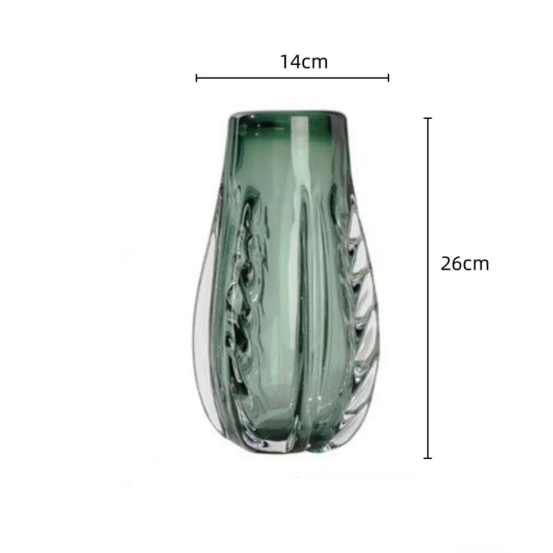 Decorbites™ Kristallvase: Elegante Glasblumentopf für Heimdekoration und Terrarienarrangement