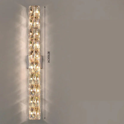 DecorBites™ Crystal Wall Light: Luxury Nordic Style for Living Room & Bedroom