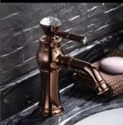 Gold Brass Bathroom Mixer